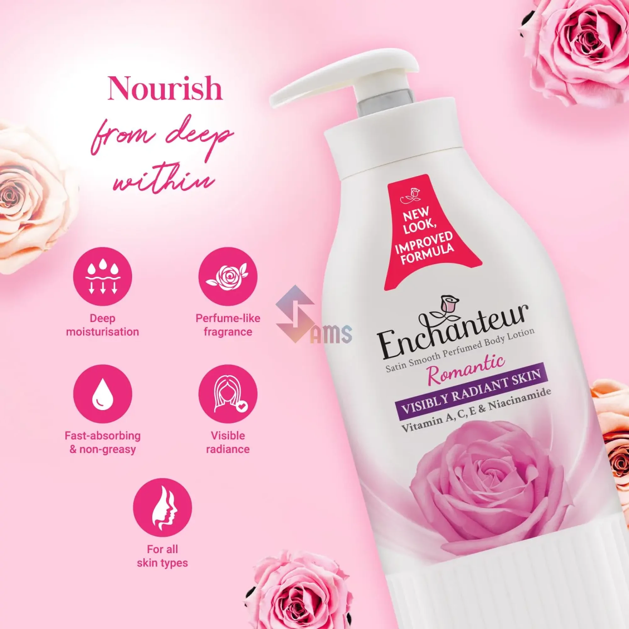 Enchanteur Romantic Body Lotion 500ml New7.webp